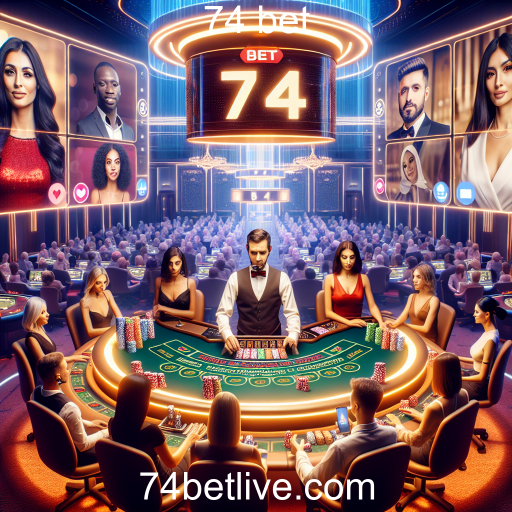 A Ascensão dos Jogos ao Vivo no 74 Bet